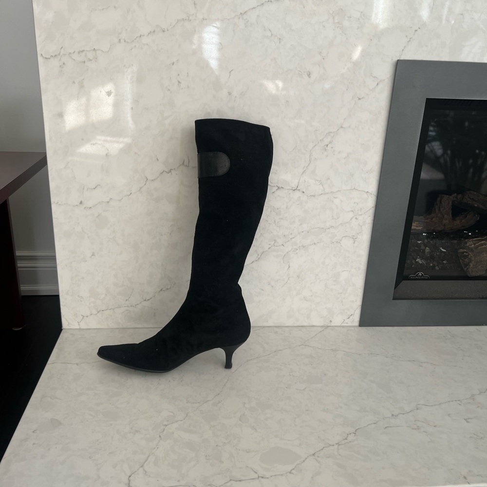 Jaime Mascaro black suede boots